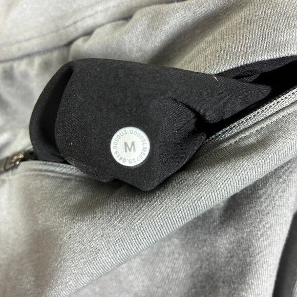 Lululemon Men's Pants Mens Medium Gray Sweat Travel Office Warm Up Stretch Yoga - Picture 10 of 11